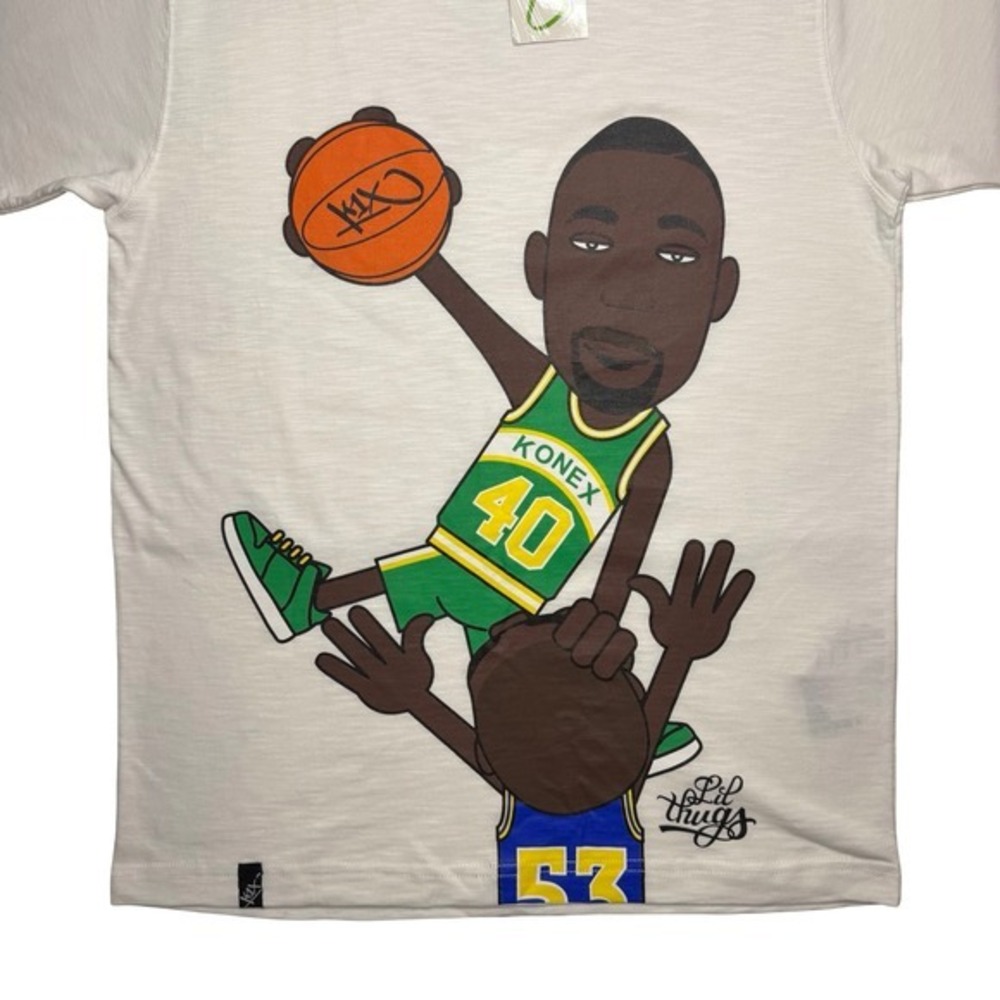 Shawn Kemp x Seattle Sonics - K1X basketball streetwear shirt SMALL